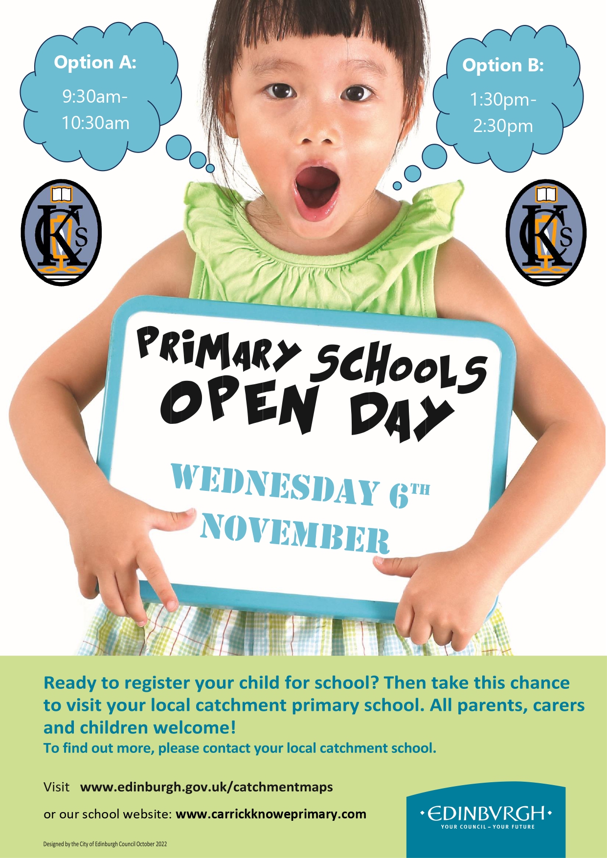 Our Enrolment – Carrick Knowe Primary School